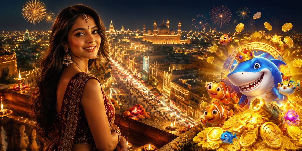 Players enjoying Indian festive themed online casino games on mobile